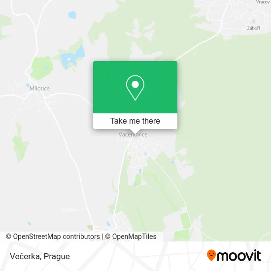 Карта Večerka