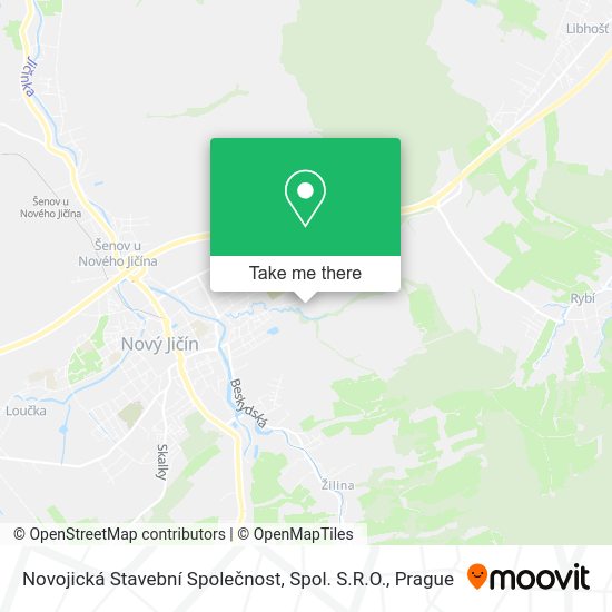 Novojická Stavební Společnost, Spol. S.R.O. map