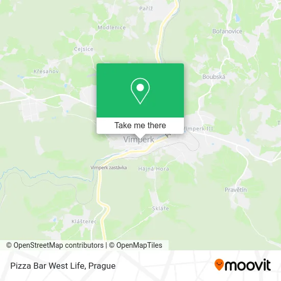 Карта Pizza Bar West Life