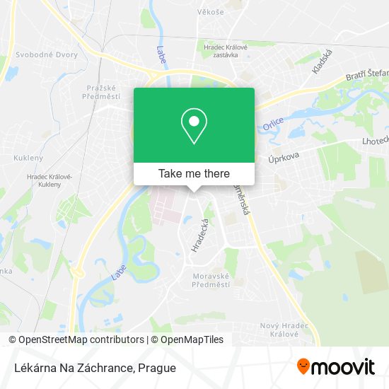Lékárna Na Záchrance map