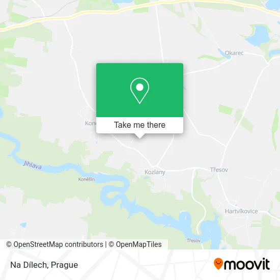Карта Na Dílech