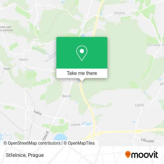 Карта Střelnice