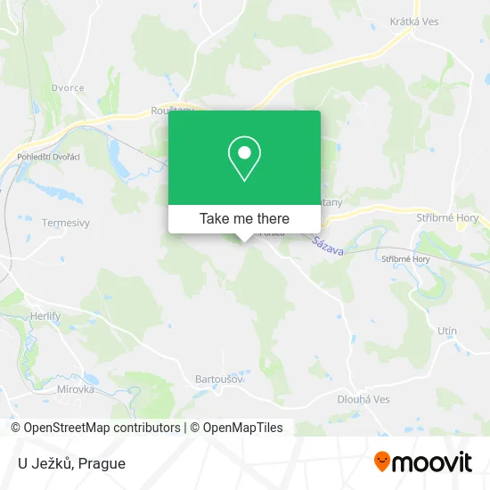 Карта U Ježků