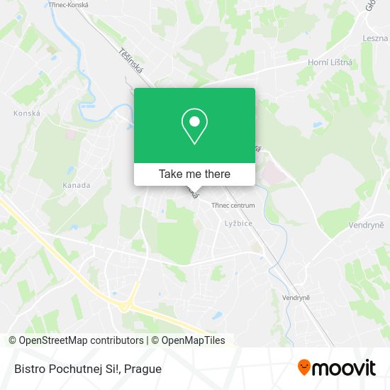Bistro Pochutnej Si! map