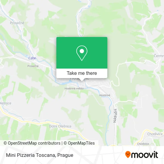 Карта Mini Pizzeria Toscana