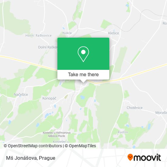 Mš Jonášova map