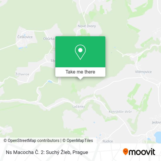 Ns Macocha Č. 2: Suchý Žleb map
