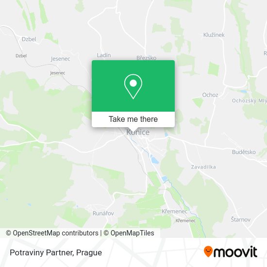 Карта Potraviny Partner