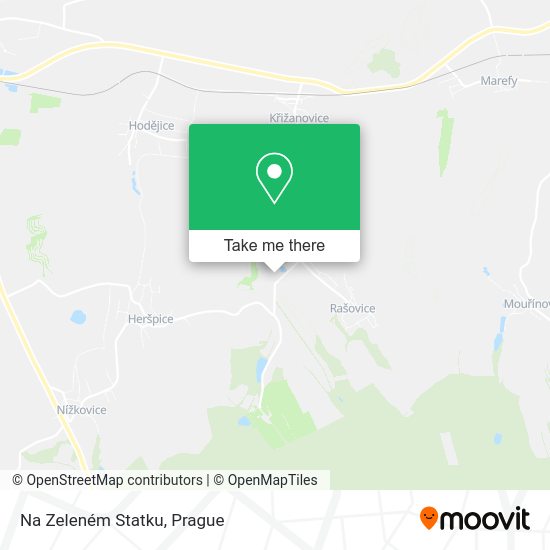Карта Na Zeleném Statku