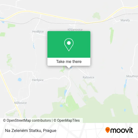 Карта Na Zeleném Statku