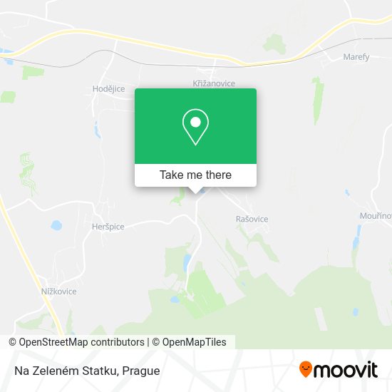 Карта Na Zeleném Statku