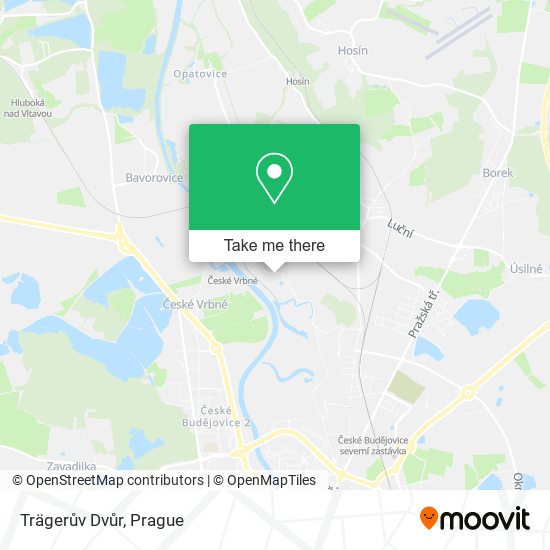 Trägerův Dvůr map