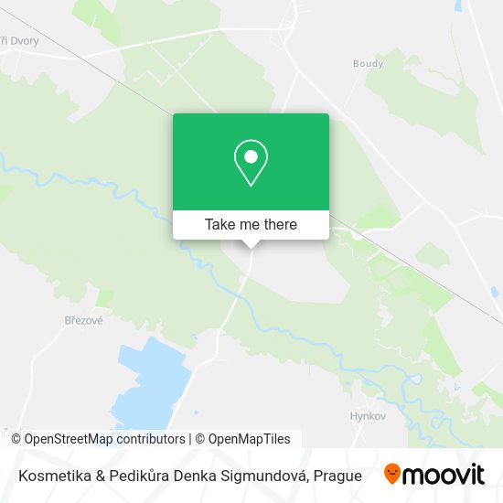 Kosmetika & Pedikůra Denka Sigmundová map
