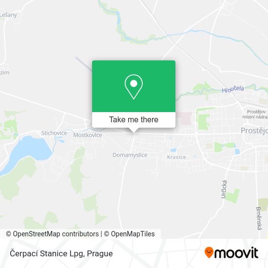 Čerpací Stanice Lpg map