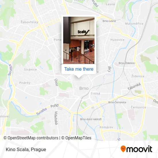 Карта Kino Scala