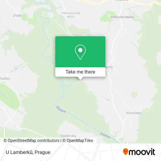 Карта U Lamberků