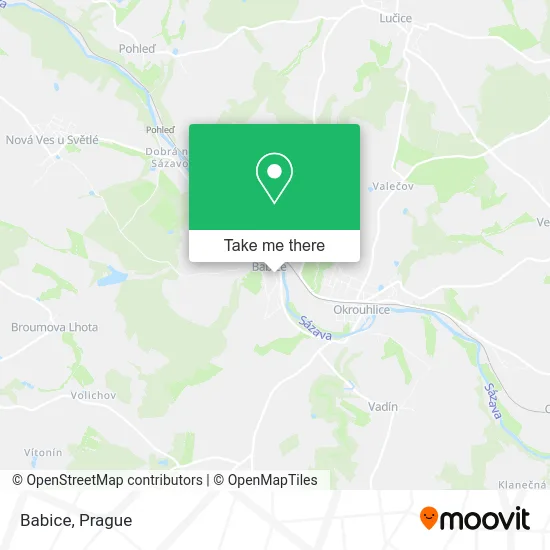 Карта Babice