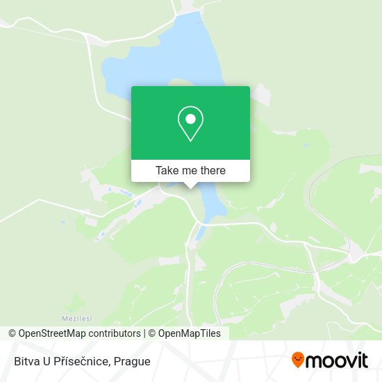 Карта Bitva U Přísečnice