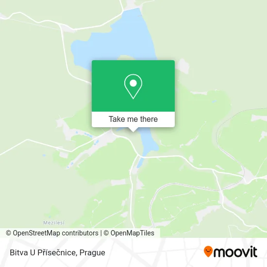 Карта Bitva U Přísečnice