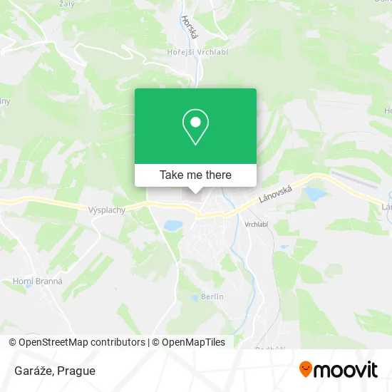 Карта Garáže