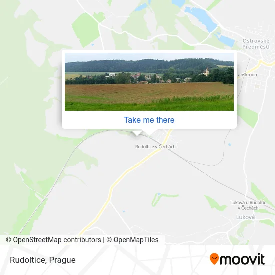 Карта Rudoltice