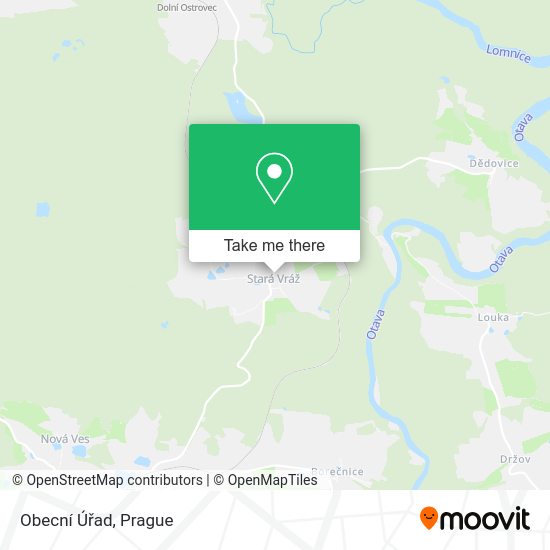 Obecní Úřad map
