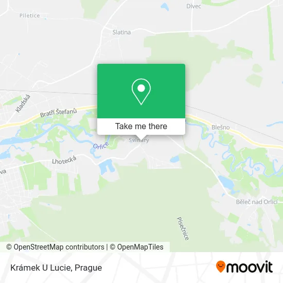 Карта Krámek U Lucie