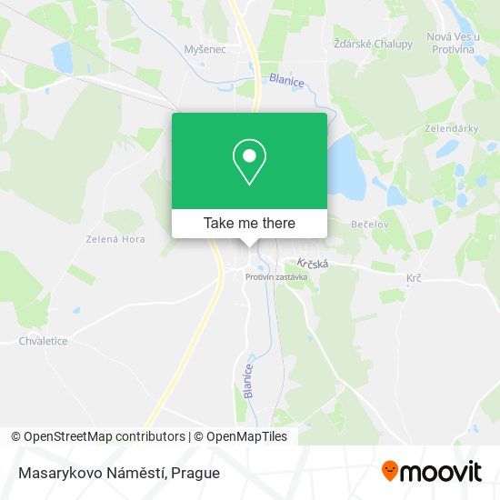 Masarykovo Náměstí map