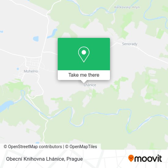 Obecní Knihovna Lhánice map