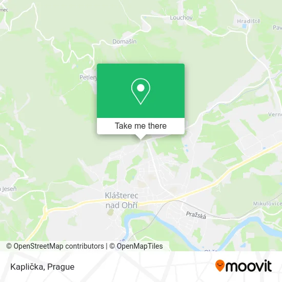 Карта Kaplička