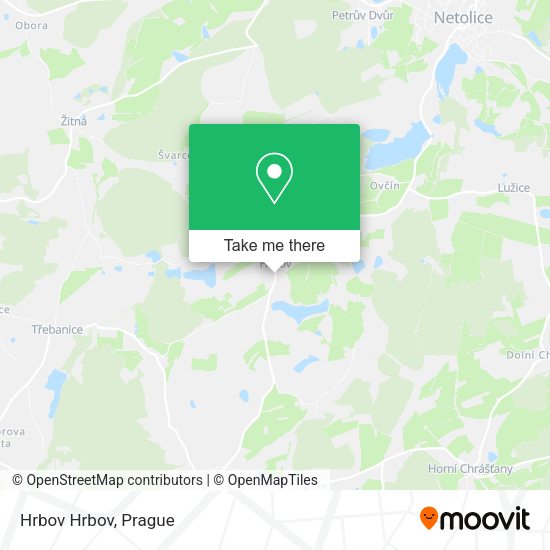 Карта Hrbov Hrbov