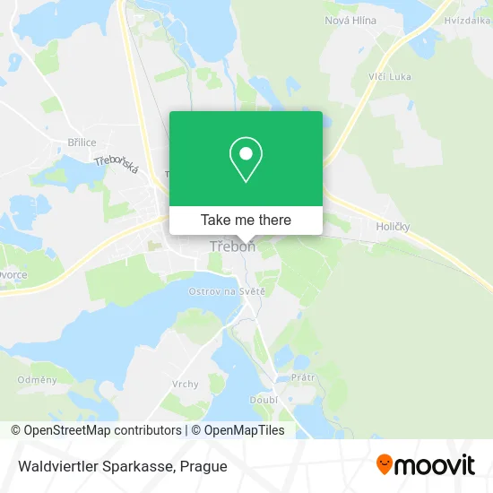 Карта Waldviertler Sparkasse