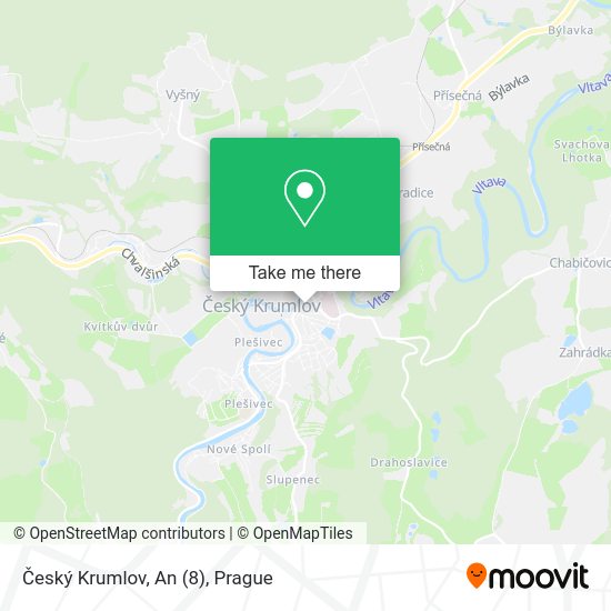 Český Krumlov, An (8) map