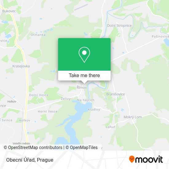 Obecní Úřad map