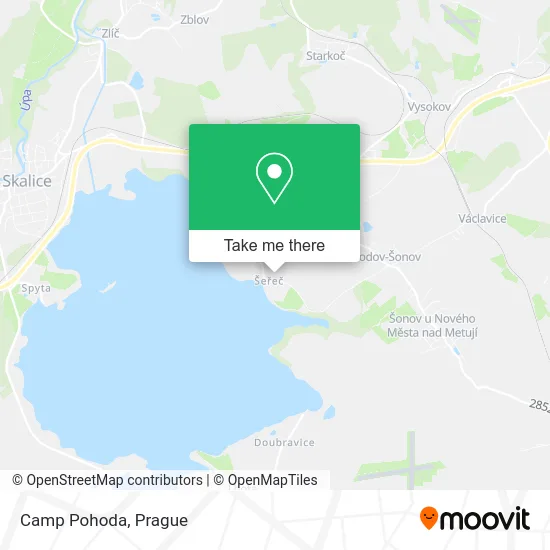 Карта Camp Pohoda