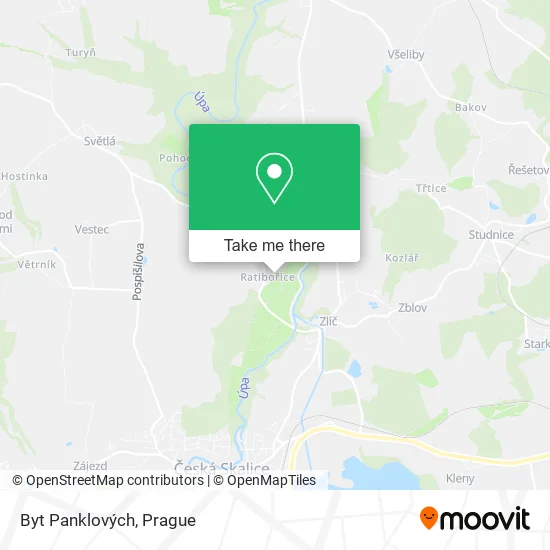 Карта Byt Panklových