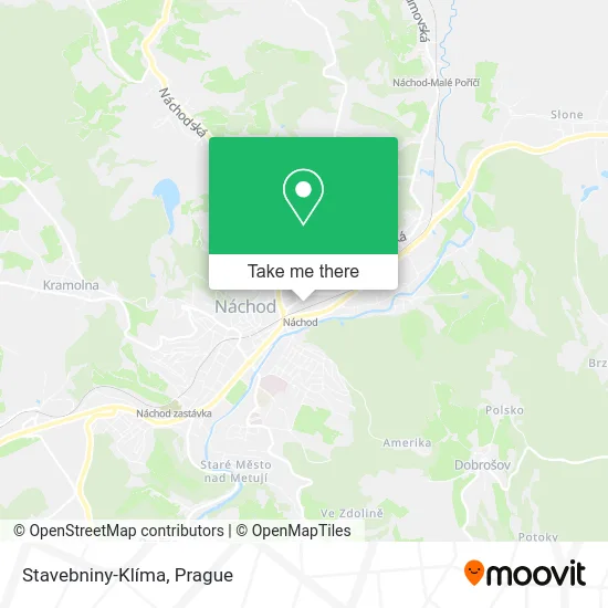 Карта Stavebniny-Klíma