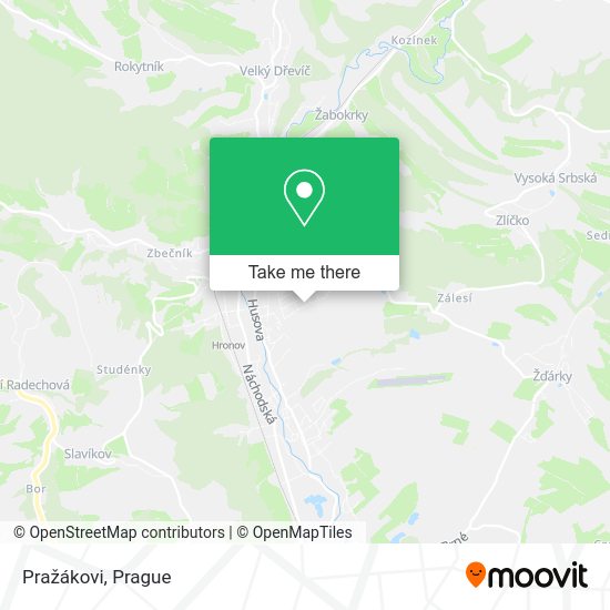 Карта Pražákovi