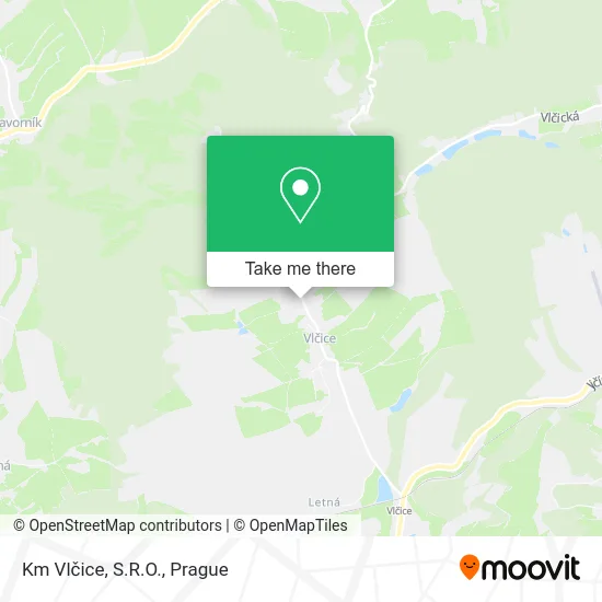 Карта Km Vlčice, S.R.O.