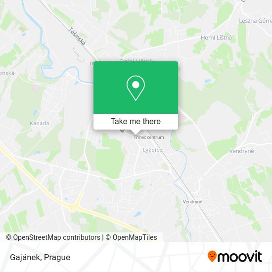Карта Gajánek