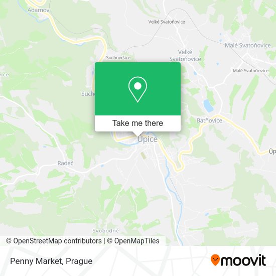 Penny Market map