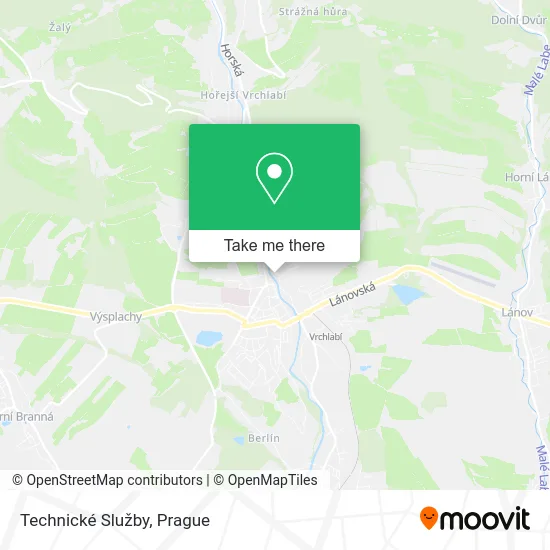Карта Technické Služby
