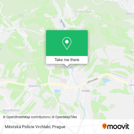 Městská Policie Vrchlabí map