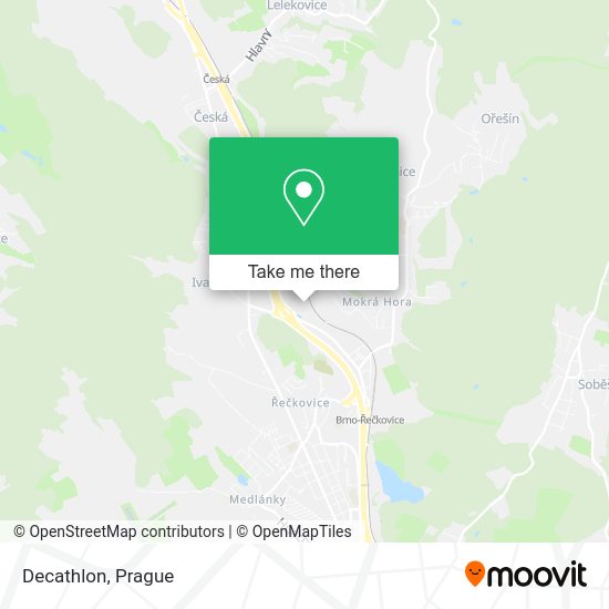 Карта Decathlon