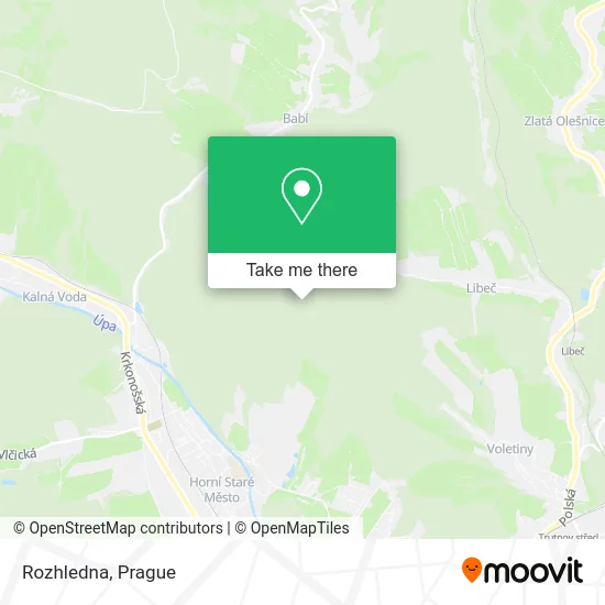 Карта Rozhledna