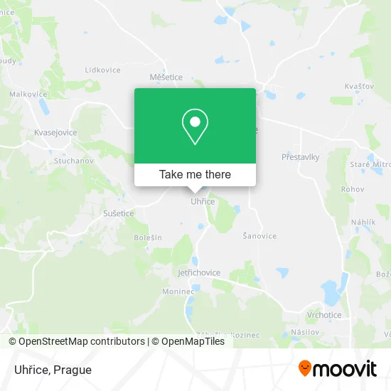 Карта Uhřice
