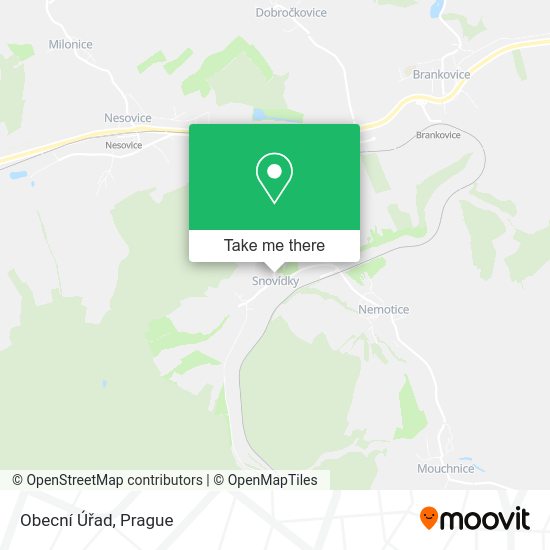 Obecní Úřad map