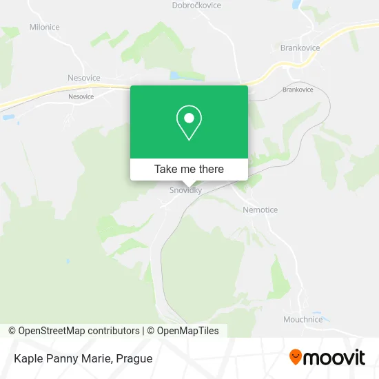 Карта Kaple Panny Marie
