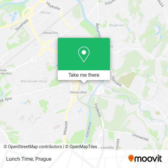 Lunch Time map