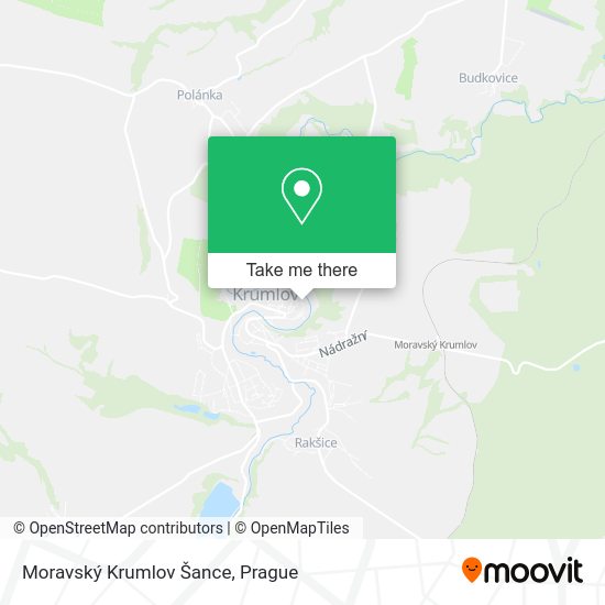 Moravský Krumlov Šance map